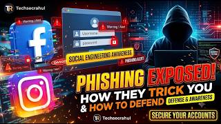 How Hackers Can Steal Your Instagram & Facebook Password | Phishing Explained.