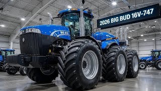 “Big Bud 747 – The World’s Largest Tractor | New Giant Farming Machine”