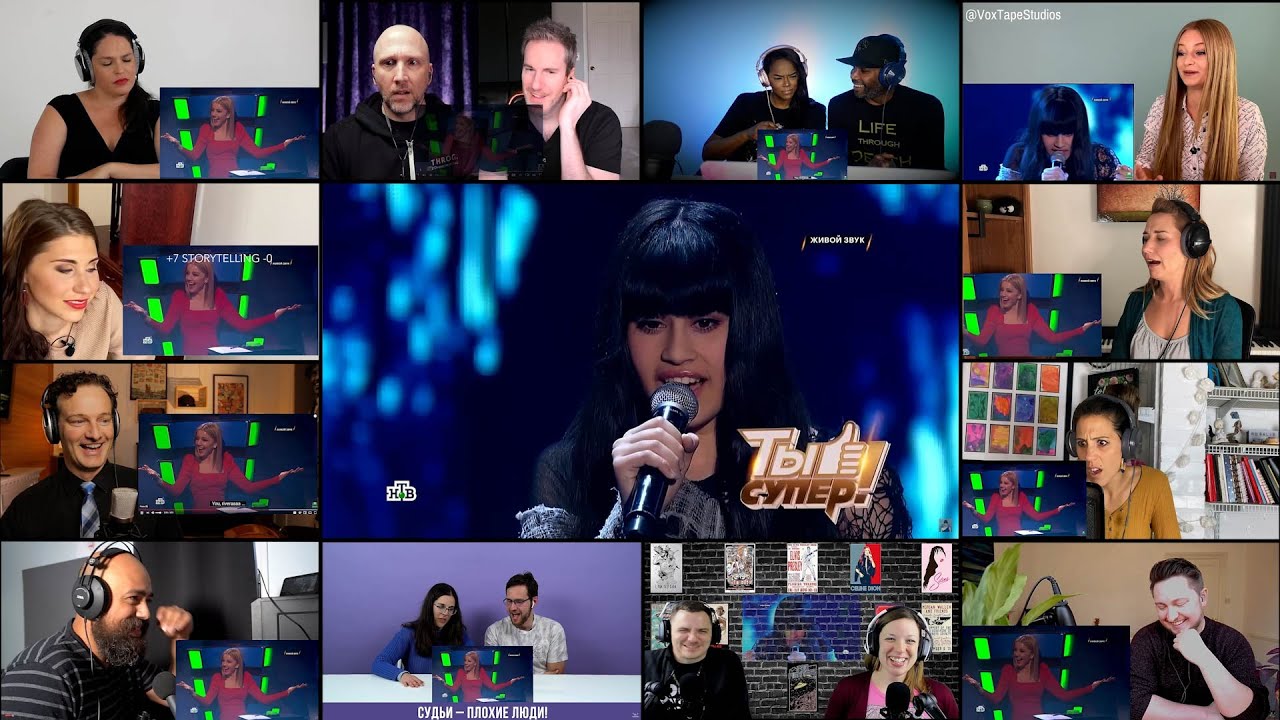 Диана Анкудинова  Реченька.  Реакции.