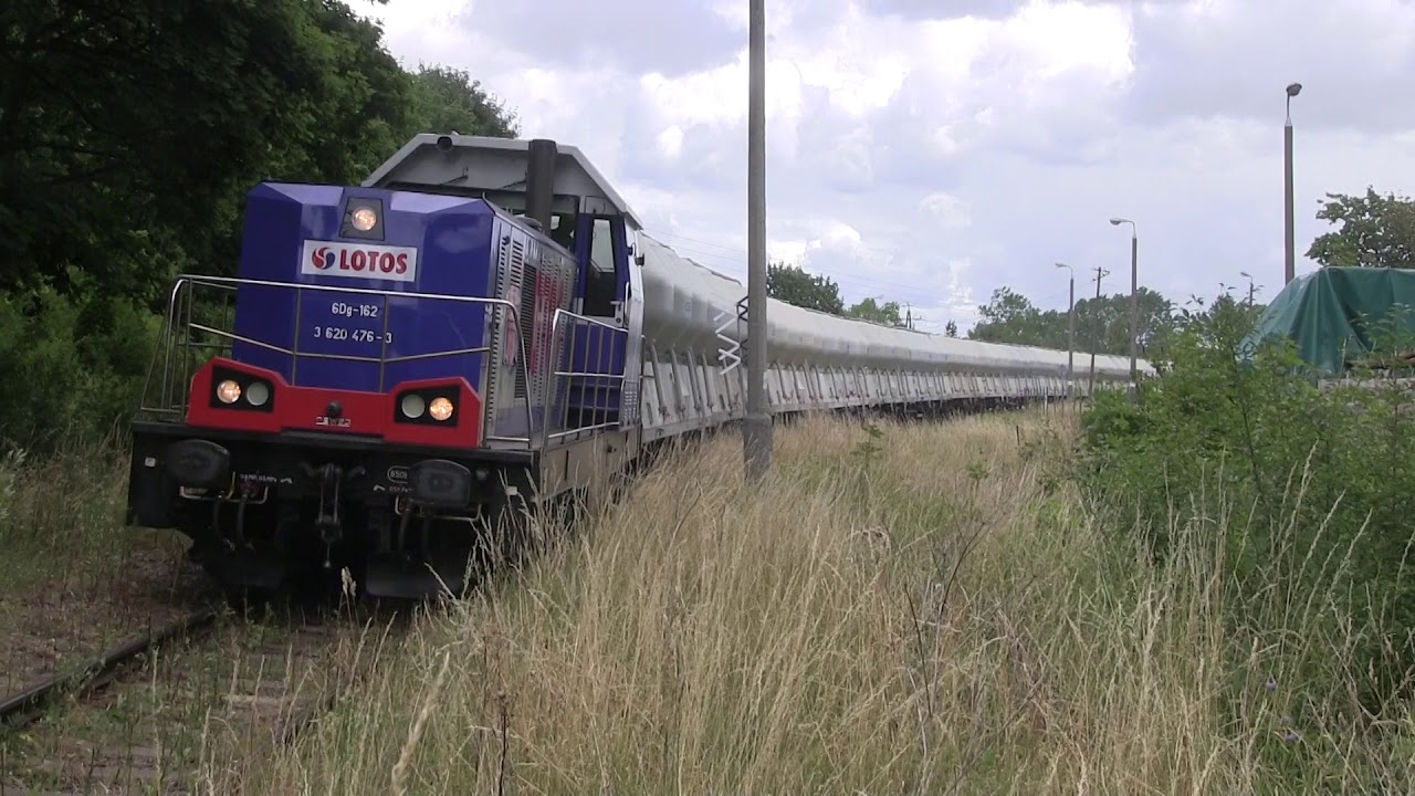 FULL POWER ! Demonstracja mocy oraz Rp1 lokomotywy 6Dg-162 ciągnącej ciężki skład towarowy