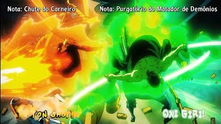 One Piece 1046 | Zoro recupera suas feridas e salva Marco! - Zoro e Sanji vs King e Queen!