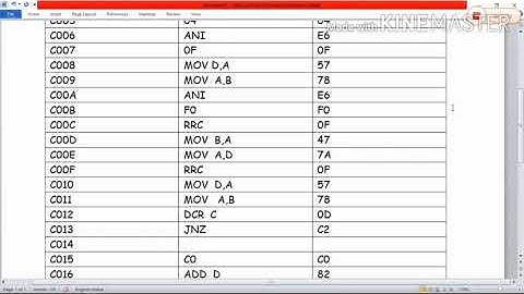 Reverse of a number in 8085 micro processor (in Bengali)