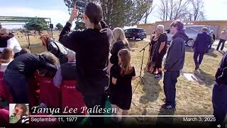 Tanya Lee Pallesin, Memorial, September 11, 1977 to March 3, 2025