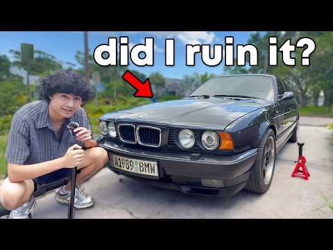 I Tried to "Fix" My 1989 BMW...