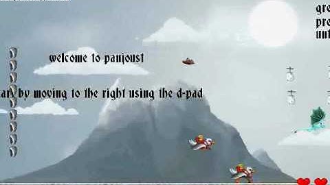 Panjoust - 2 player pre-beta demo (for OpenPandora console)