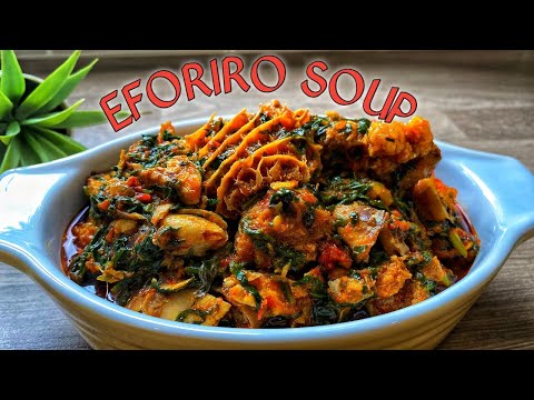 Como cozinhar EFORIRO SOPA / ESPINAFRE SOPA / SOPA VEGETAL