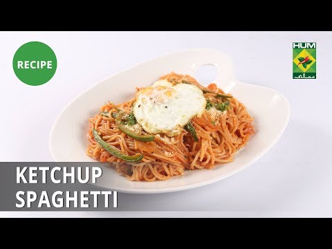 Ketchup Spaghetti Recipe | Food Diaries |  Zarnak Sidhwa | Italian Food