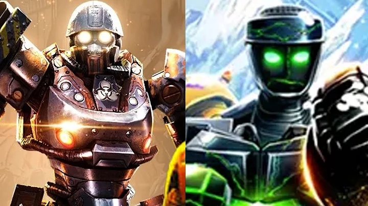 REAL STEEL WRB Bio War VS Atom & Noisy Boy & Danger Zone & Ambush & Hollowjack & Sarge & Shogun