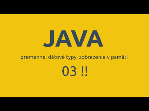 Video: Aké sú typy pamätí Java?