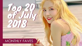 MONTHLY FAVES | KPop Songs of July 2018