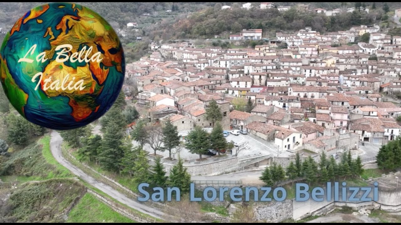 Video con drone di San Lorenzo Bellizzi (CS) - Calabria - Italia