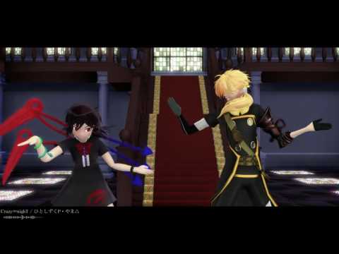 【東方乱舞MMD】ぬえと獅子王のCrazy∞nighT