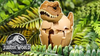 A New Breed of Dinosaurs Run Wild in Jurassic World Fierce Changers!  | Mattel Action!