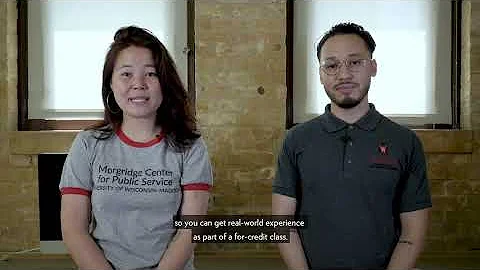 What is the Morgridge Center for Public Service?