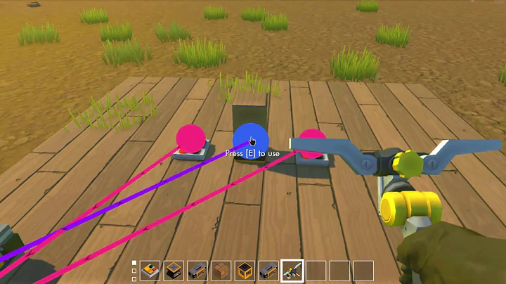 Scrap mechanic - how to connect 2 switches to 1 piston