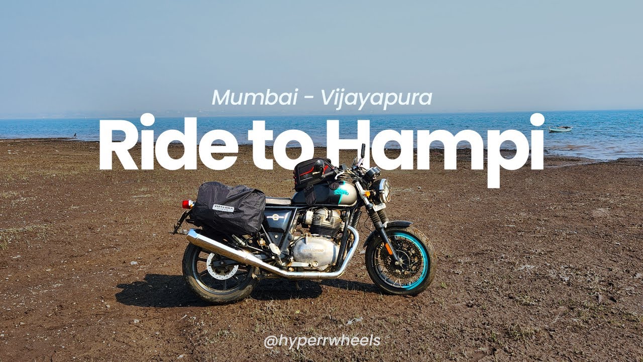 Mumbai to Hampi Bike Trip | 1600 KM Ride via Pune & Vijayapura | Epic South India Road Trip
