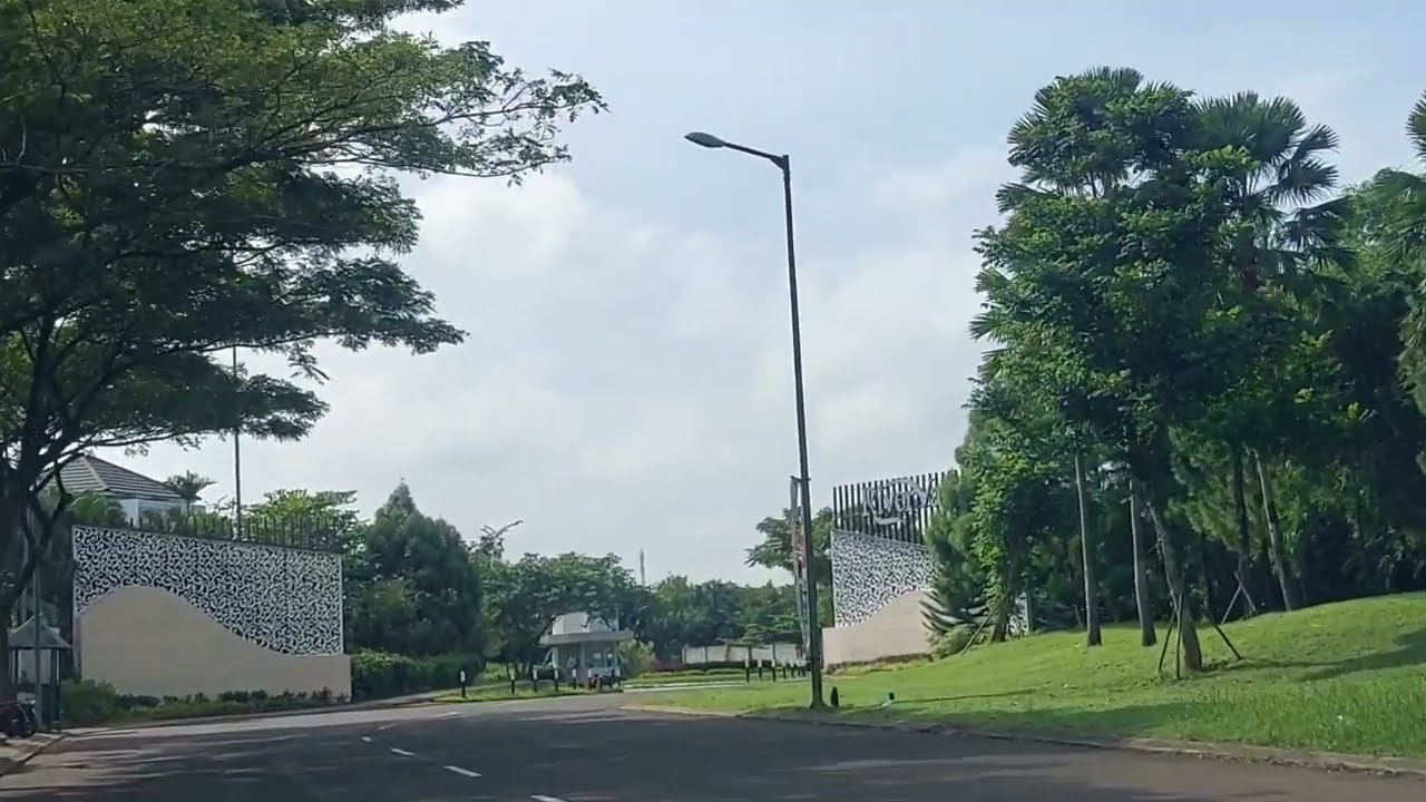 Melihat Suasana Pagi  diPerumahan Serpong Natura City #perumahan#gunungsindur#serpong