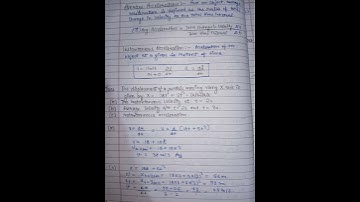Class 11 Motion in a straight line physics ch 02  handwritten notes #shorts #class11
