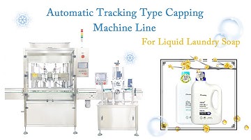 Automatic Tracking Type Capping Machine Line