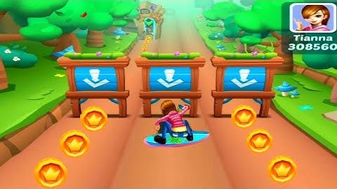 Subway Princess Runner gameplay walkthrough part 34 by Subway pro Princs.