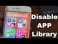 How To Disable iOS 14 App Library On ANY iPhone X, 8Plus, 8, 7Plus, 6S, 6, 5s