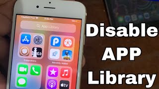 How To Disable iOS 14 App Library On ANY iPhone X, 8Plus, 8, 7Plus, 6S, 6, 5s