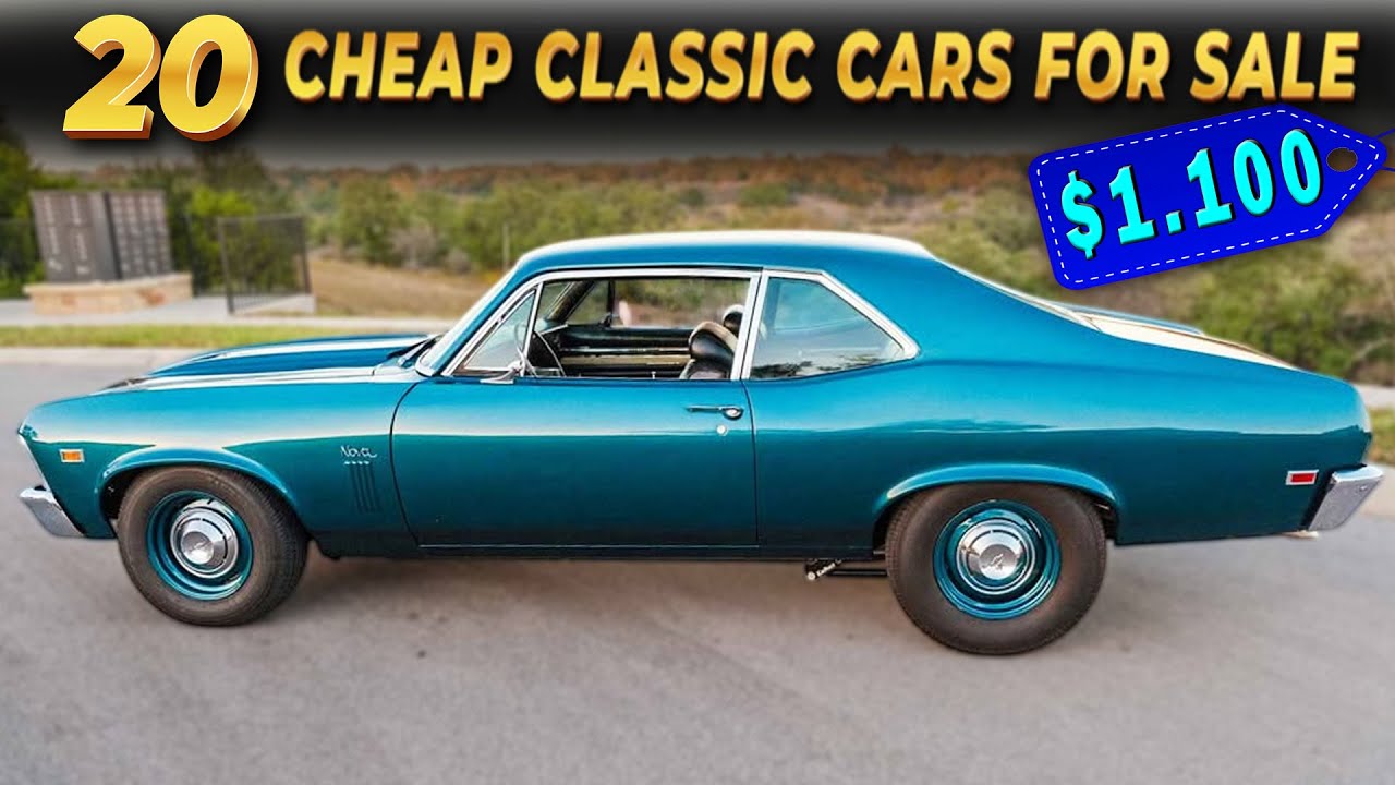 Save Big! 20 Cheap Classic Cars for Sale Direct from Private Owners!