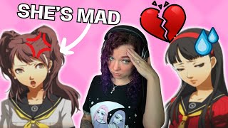 Having TWO girlfriends on Valentines Day in Persona 4 Golden
