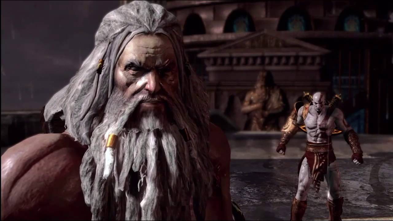 God Of War 3 Remastered - Zeus Boss Fight [German]