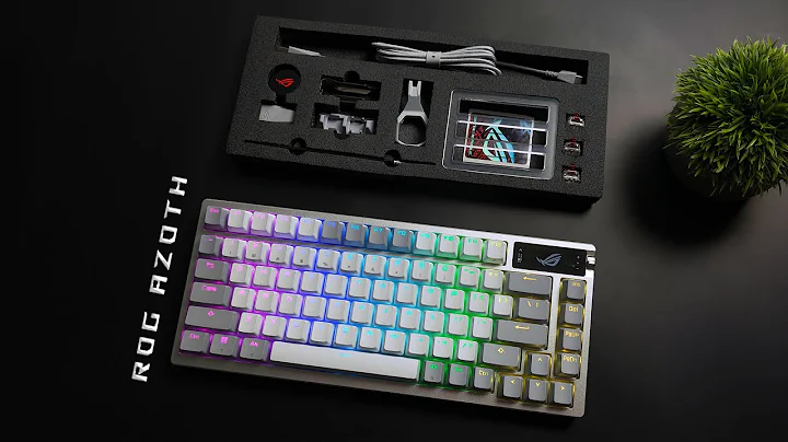 This ROG AZOTH Mechanical Keyboard Has An OLED Display! - DayDayNews