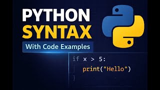 Python Programming Syntax | Full Beginner Guide with Examples #1