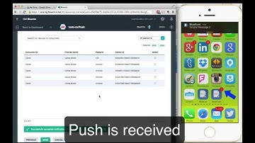 Bluemix Mobile Push with Cordova