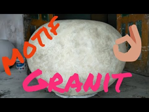 Membuat Motif  Granit  Di Media Gerabah Guci Keramik  YouTube