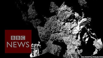 Rosetta Comet Landing: Philae send first image of 67P