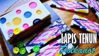 Kue Lapis Tenun Polkadot [Indonesian Layered Cake With English Subtitle]