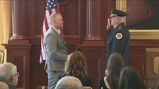 Chief McTaggart swearing-in ceremony