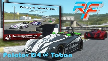 rFactor 2 🏁 | Palatov D4 @ Toban Short | RennSimulanten.de | Online Race 29.12.2017