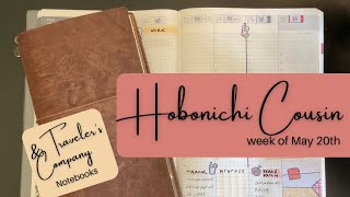 Hobonichi Cousin || Planning the week of May 20th || & a peek at my Traveler’s Company notebooks