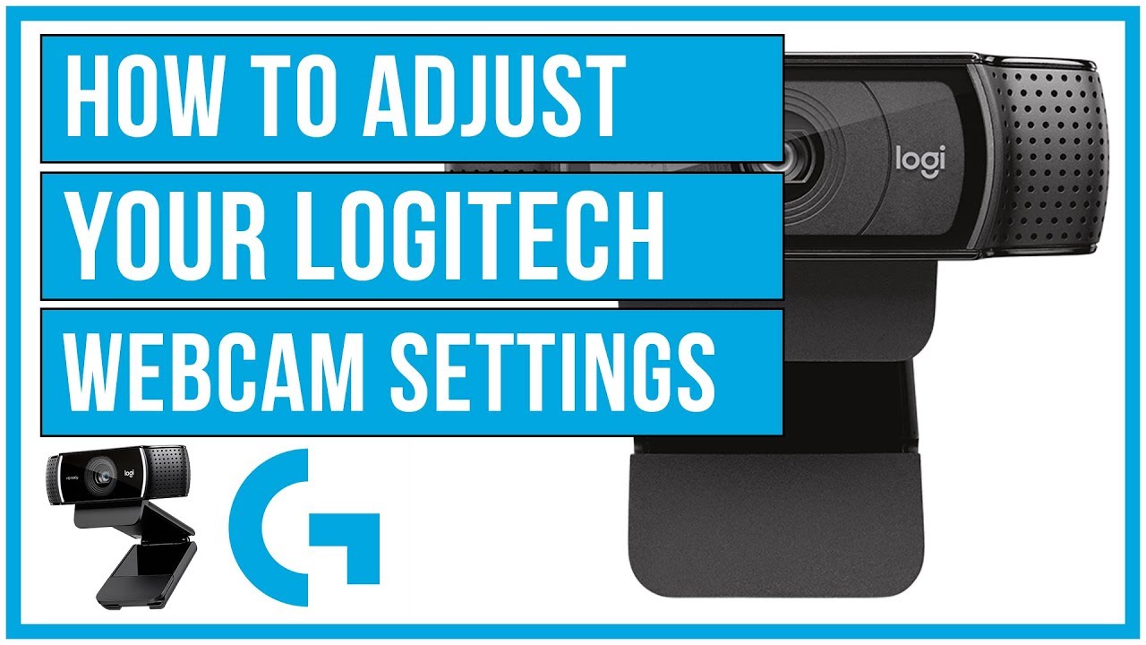 How Your Logitech Webcam Settings - Full Tutorial - YouTube