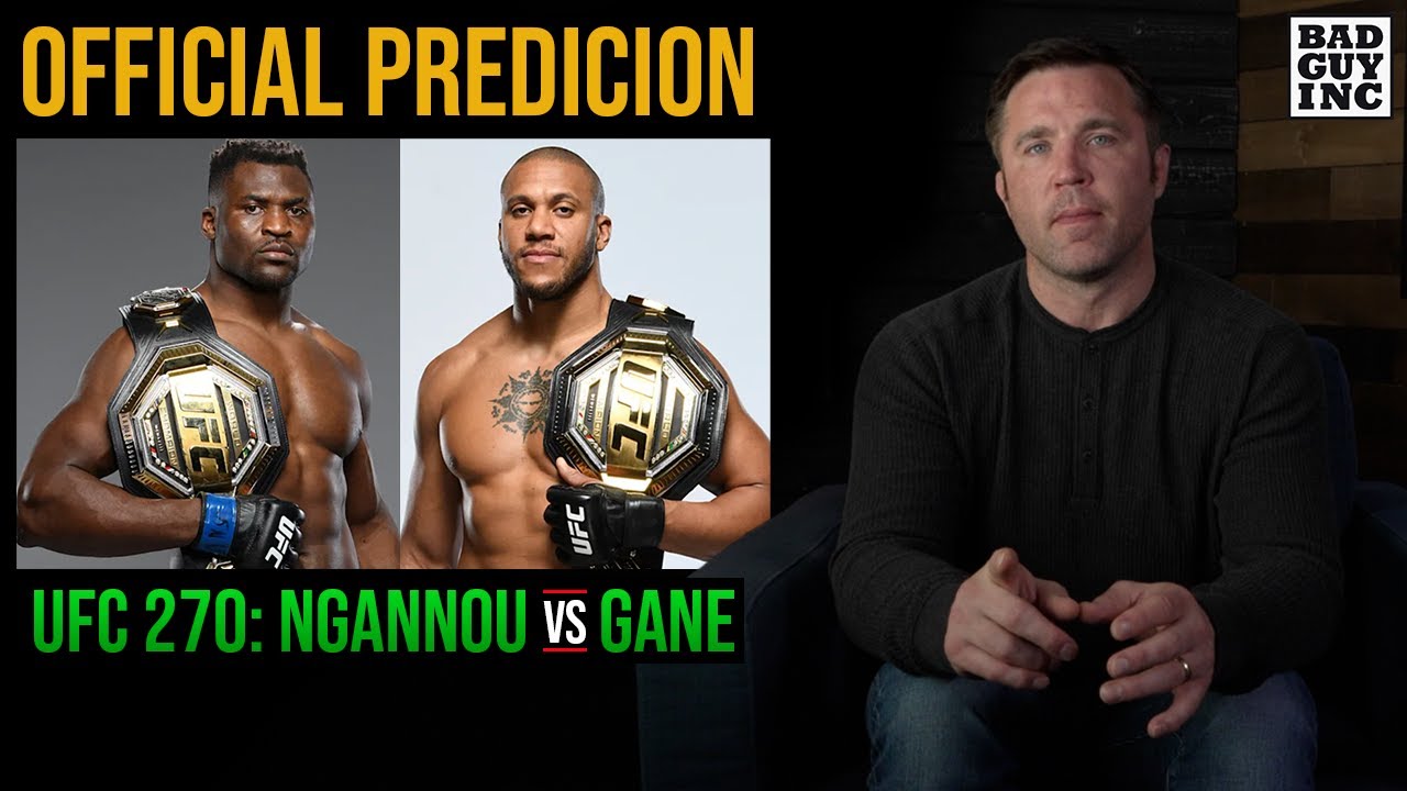 UFC 270 predictions -- Francis Ngannou vs. Ciryl Gane: Fight card ...