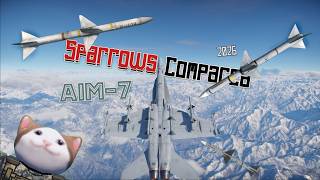 War Thunder Sparrows Compared: All AIM-7 explained