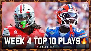 Week 4 Top 10 Plays 🍿 | College Football Highlights