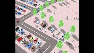 Event Management Pedestrians - Quadstone Paramics Animation