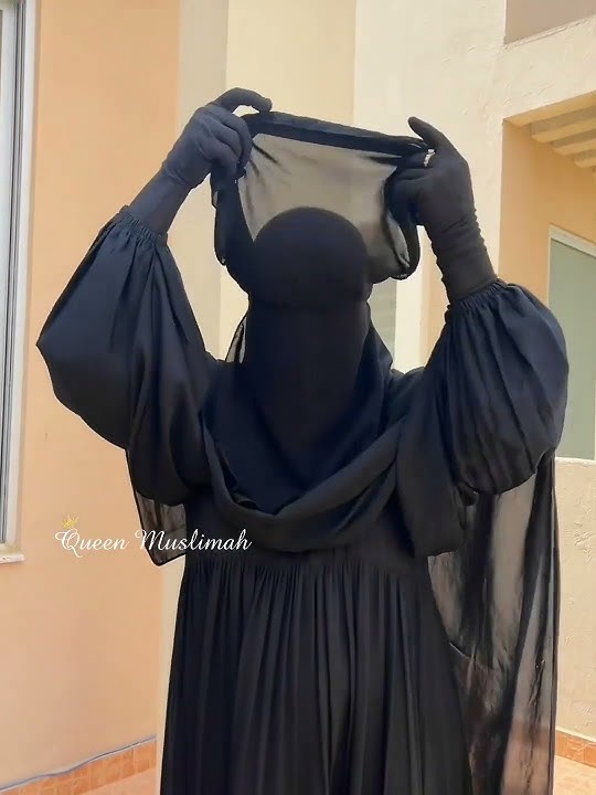 signature ✅Arabian layer niqab tutorial 💖#shorts #status #islamicstatus
