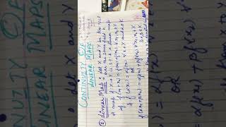 Introduction of Continuity of linear maps (Functional Analysis )