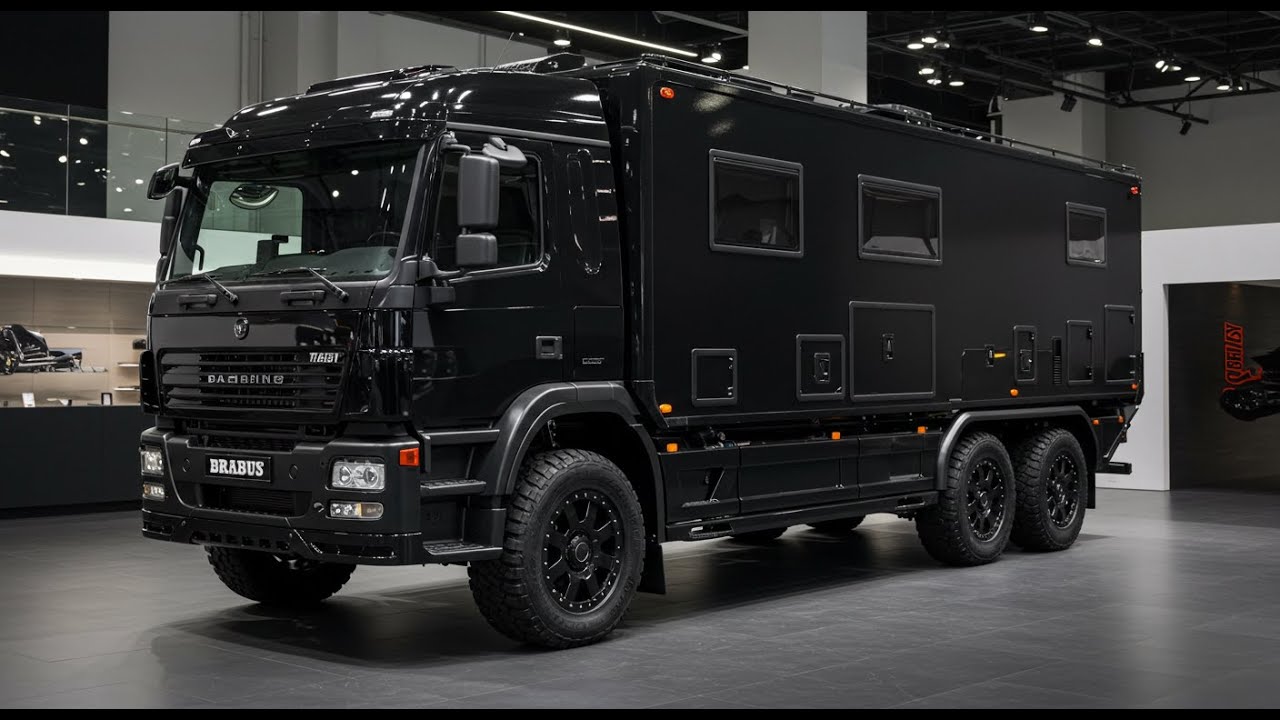 Exploring the $1.4 Million BRABUS 6x6 Motorhome: Unmatched Style ...