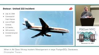 PGConf NYC 2021 - When it All Goes Wrong: Database Incident Response Dos... by Christopher Travers