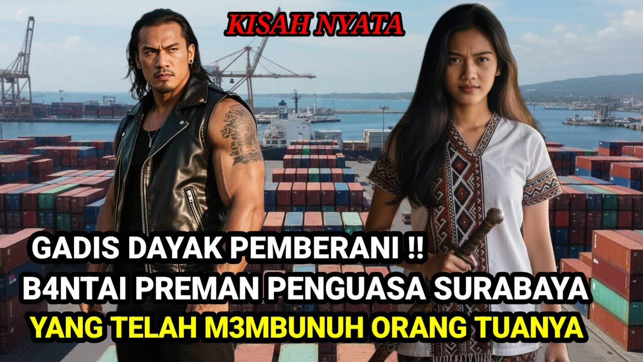 KISAH NYATA ❗ASIH GADIS DAYAK PEMBERANI-B4NTAI PREMAN PENGUASA SURABAYA 