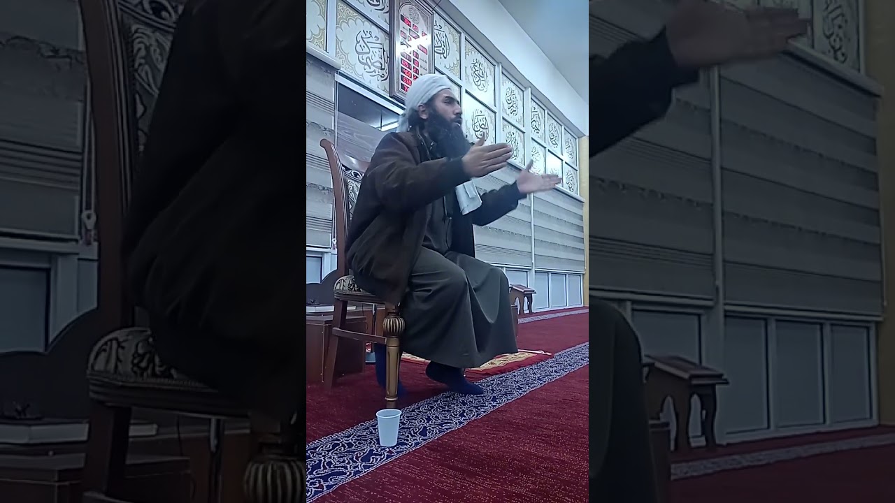 الشيخ خضر الجهالين بيان في مسجد خبيب بن عدي الاردن