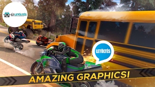 Bus Racing vs Moto GP Android GamePlay HD screenshot 3